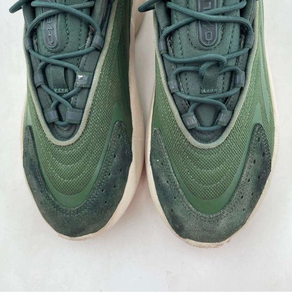 Adidas Men’s Ozelia Shadow Green- SZ 7 -Oxide Lace-Up Low Top Running Shoes